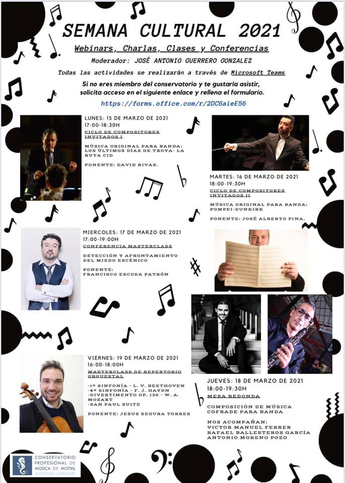 Webinars, charlas, ....