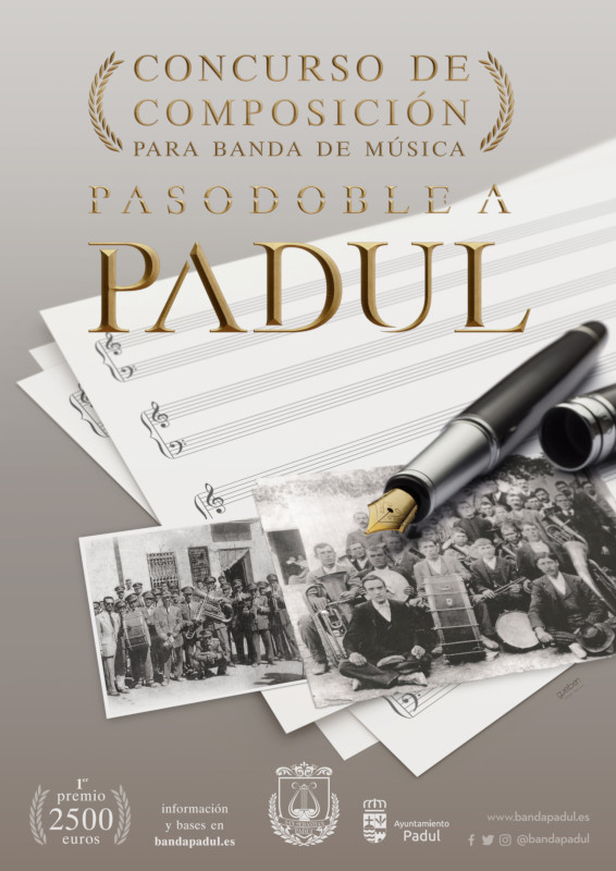 CONCURSO DE COMPOSICIÓN "PASODOBLE A PADUL"