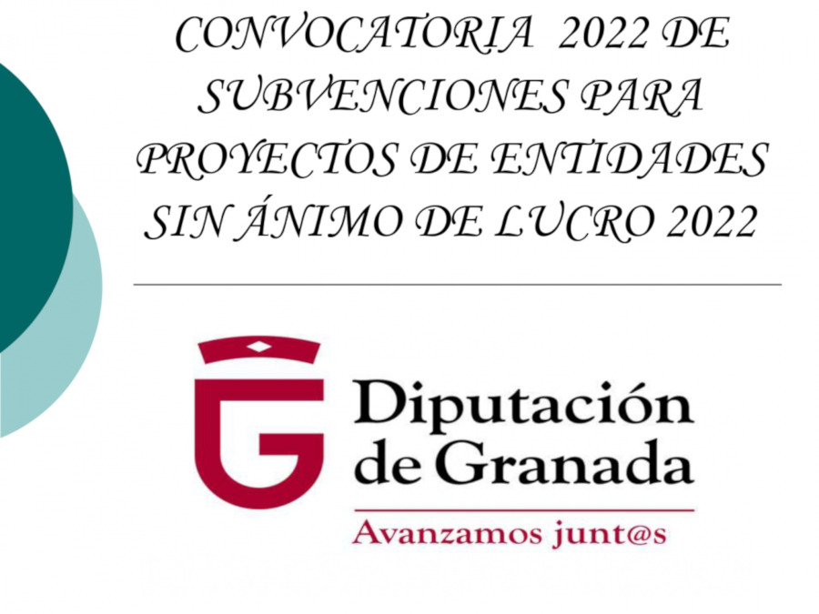 Convocatoria 2022 de subvenciones para proyectos de entidades sin ánimo de lucro