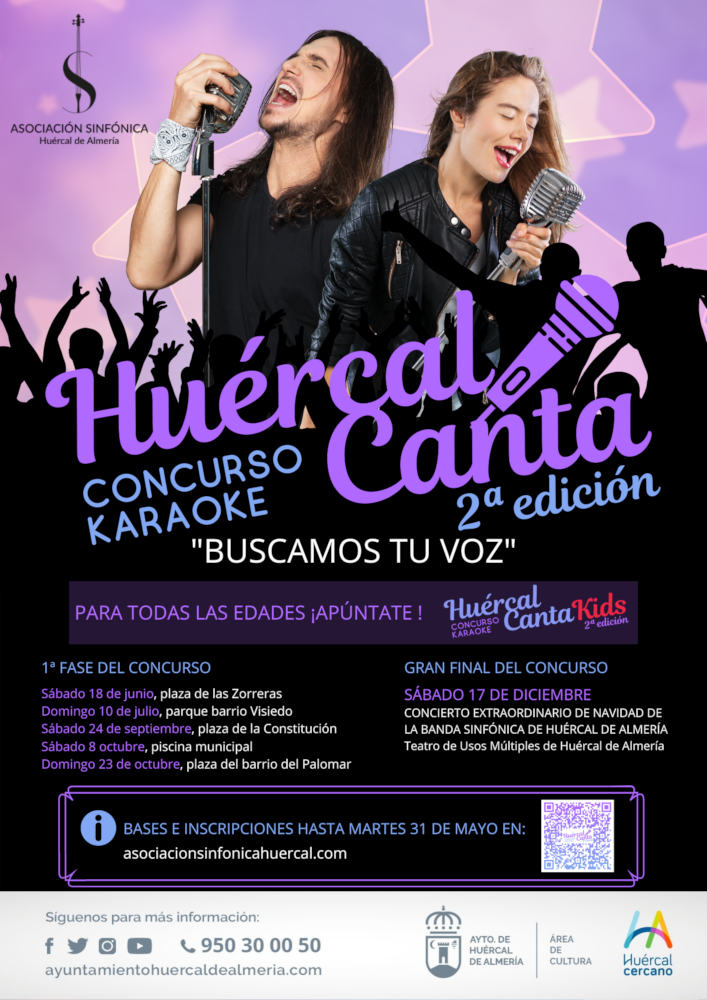 Concurso “Huércal Canta” & “Huércal Canta Kids”