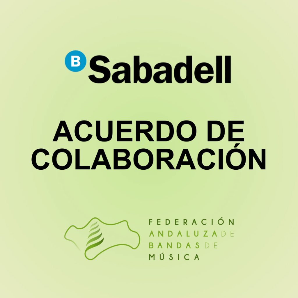 Acuerdo de colaboración con el Banco Sabadell