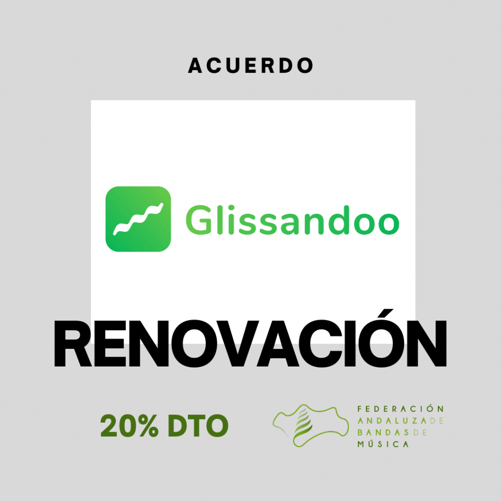 Acuerdo de renovación de colaboración con Glissandoo